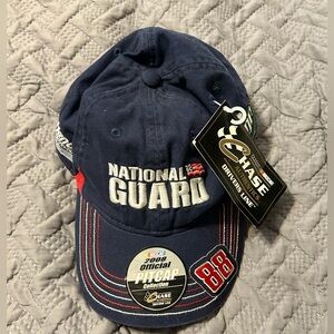 NASCAR Dale Jr #88 Official National Guard Cap NWT and Sticker